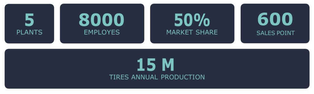 Pirelli Brazil: Metrics | G7 Tech Services